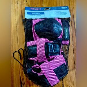 Retrospec adult knee & elbow pads & wrist guards